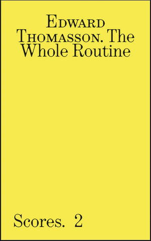 The Whole Routine de Edward Thomasson