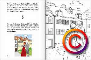 Johann Sebastian Bach - Malbuch/Coloring Book de Peter Bach