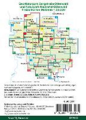 Oberzent 1:20.000 de Geo-Naturpark Bergstraße-Odenwald