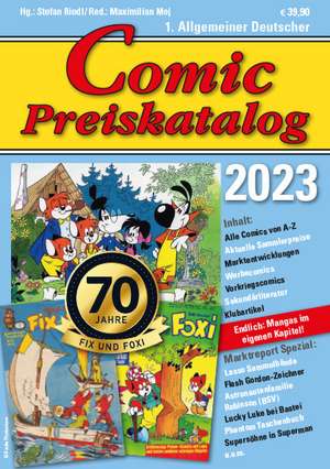 Comic Preiskatalog 2023 SC de Stefan Riedl