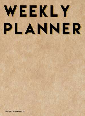 Vertical Weekly Planner 2020-2021 de Pilvi Paper