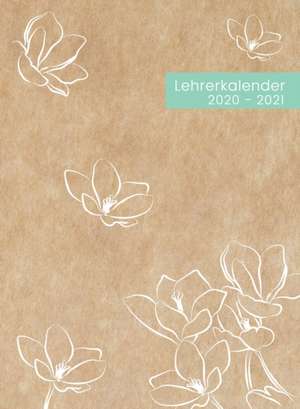 Lehrerkalender 2020 2021 A4 Hardcover de Pilvi Paper