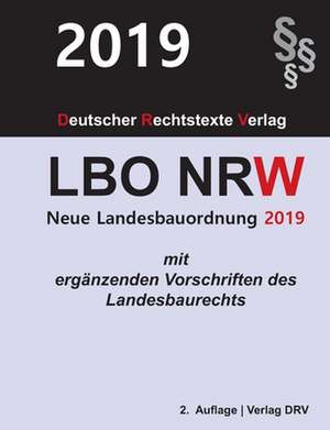 Landesbauordnung Nordrhein-Westfalen de Redaktion Drv