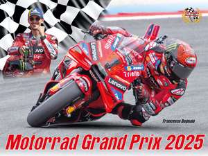 Motorrad Grand Prix Kalender 2025 de Frank Pommer