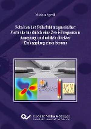 Schalten der Polarität magnetischer Vortexkerne durch eine Zwei-Frequenzen Anregung und mittels direkter Einkopplung eines Stroms de Markus Sproll