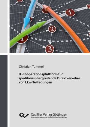 IT-Kooperationsplattform für speditionsübergreifende Direktverkehre von Lkw-Teilladungen de Christian Tummel