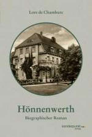 Hönnenwerth de Lore de Chambure