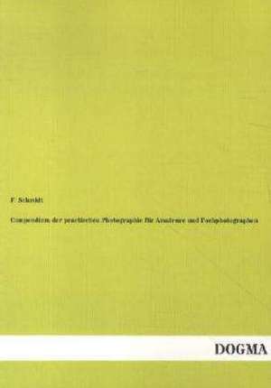 Compendium der practischen Photographie für Amateure und Fachphotographen de F. Schmidt