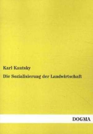 Die Sozialisierung der Landwirtschaft de Karl Kautsky