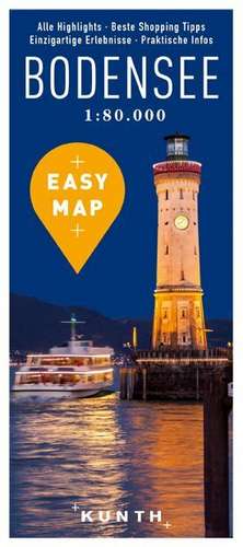 EASY MAP Bodensee 1:80.000