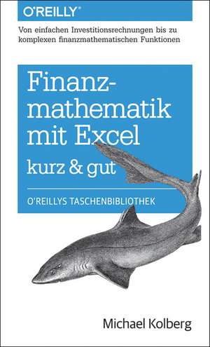 Finanzmathematik mit Excel: Von einfachen Investitionsrechnungen bis zu komplexen finanzmathematischen Funktionen - kurz & gut de Michael Kolberg