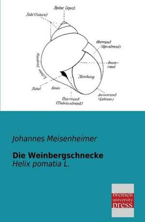 Die Weinbergschnecke de Johannes Meisenheimer