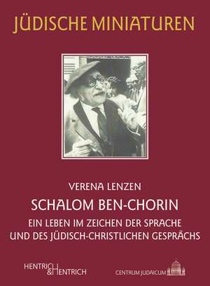 Schalom Ben-Chorin de Verena Lenzen