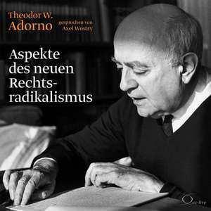 Aspekte des neuen Rechtsradikalismus de Theodor W. Adorno