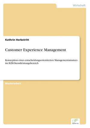 Customer Experience Management de Kathrin Herbstritt