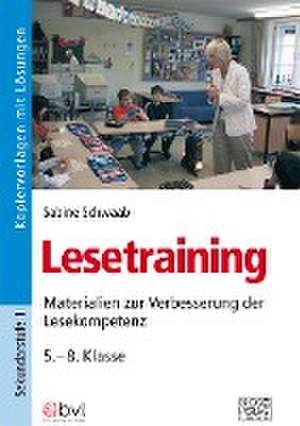 Lesetraining / 5.- 8. Klasse de Sabine Schwaab