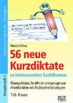 56 neue Kurzdiktate 7./8. Klasse de Hubert Albus