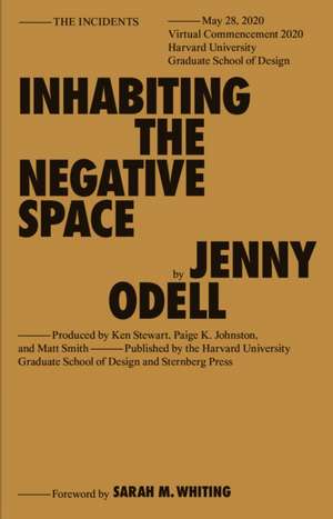 Inhabiting the Negative Space de Jenny Odell