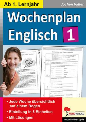 Wochenplan Englisch 1 de Jochen Vatter
