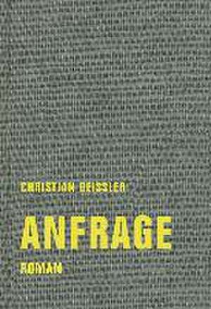 Anfrage de Christian Geissler