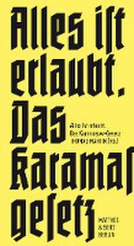 Alles ist erlaubt. de Thomas Martin