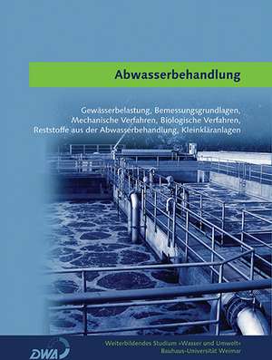 Abwasserbehandlung de Weiterbild. Studium Wasser und Umwelt