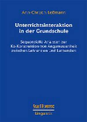 Unterrichtsinteraktion in der Grundschule de Ann-Christin Leßmann