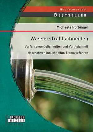 Wasserstrahlschneiden: Verfahrensmoglichkeiten Und Vergleich Mit Alternativen Industriellen Trennverfahren de Michaela Hörbinger