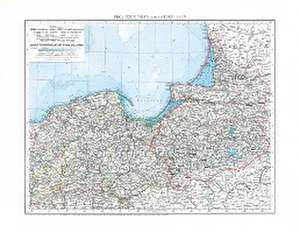 Historische Karte: Provinzen WESTPREUSSEN und OSTPREUSSEN im Deutschen Reich - November 1897 [gerollt]