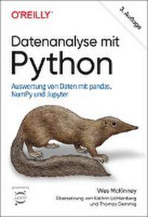 Datenanalyse mit Python de Wes McKinney