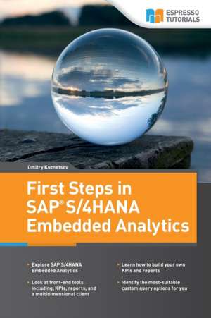 First Steps in SAP S/4HANA Embedded Analytics de Dmitry Kuznetsov