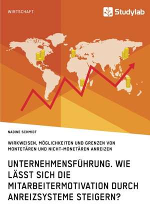 Unternehmensführung. Wie lässt sich die Mitarbeitermotivation durch Anreizsysteme steigern? de Nadine Schmidt