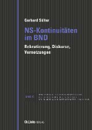 NS-Kontinuitäten im BND de Gerhard Sälter