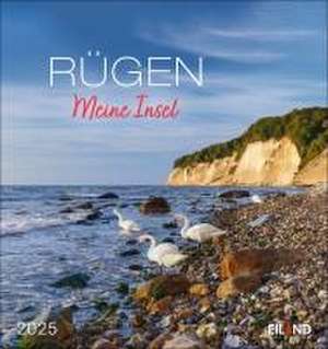 Rügen Postkartenkalender 2025 - Meine Insel de Eiland