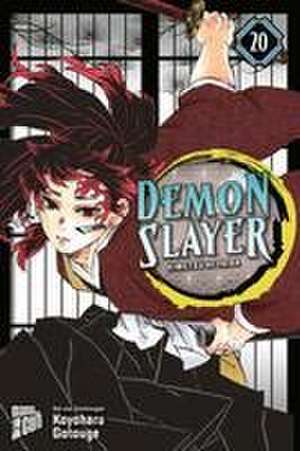 Demon Slayer - Kimetsu no Yaiba 20 Limited Edition de Koyoharu Gotouge