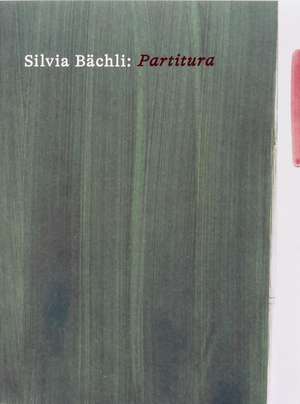 Partitura de Silvia Bächli