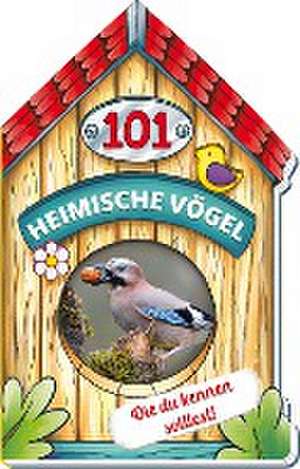 Trötsch Buch in Hausform 101 Heimische Vögel von A bis Z, die du kennen solltest de Trötsch Verlag GmbH & Co. KG