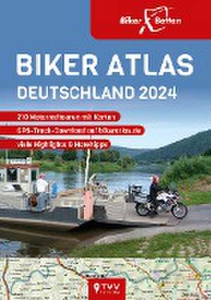 Biker Atlas DEUTSCHLAND 2024 de Bikerbetten - TVV Touristik Verlag GmbH