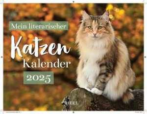 Mein Literarischer Katzenkalender 2025 Wandkalender