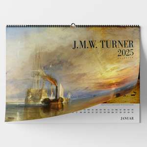 William Turner. Wandkalender 2025 de Turner William