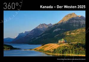 360° Kanada - Der Westen Premiumkalender 2025 de Christian Heeb