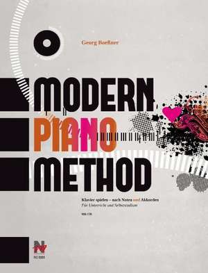 Modern Piano Method de Georg Boeßner