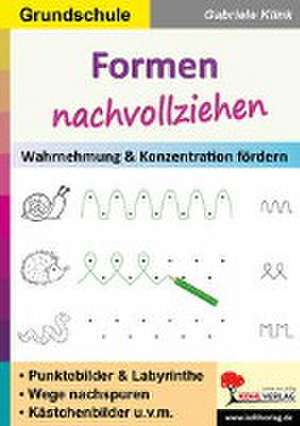 Formen nachvollziehen / Grundschule de Gabriele Klink