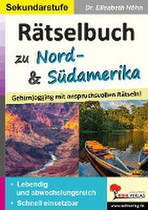 Rätselbuch zu Nord- & Südamerika de Elisabeth Höhn