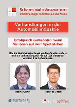 Verhandlungen in der Automobilindustrie de Hanno Goffin