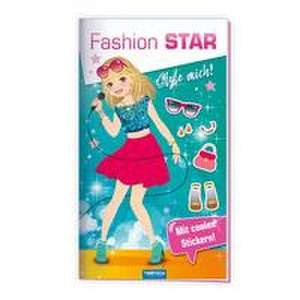 Trötsch Malbuch Stickermalbuch Fashion-Star Popstar de Trötsch Verlag