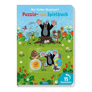 Trötsch Der kleine Maulwurf Puzzle- und Spielbuch Pappenbuch de Trötsch Verlag GmbH & Co. KG