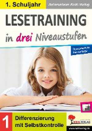 Lesetraining in drei Niveaustufen / Klasse 1