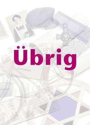 Übrig de Hanno Loewy