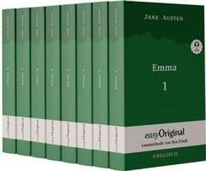 Emma - Teile 1-8 (Buch + Audio-Online) - Lesemethode von Ilya Frank - Zweisprachige Ausgabe Englisch-Deutsch de Jane Austen